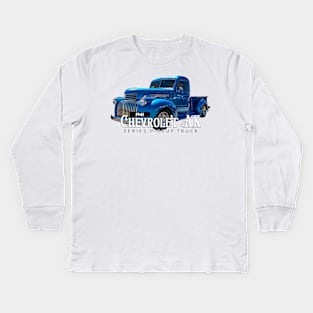 1941 Chevrolet AK Series Pickup Truck Kids Long Sleeve T-Shirt